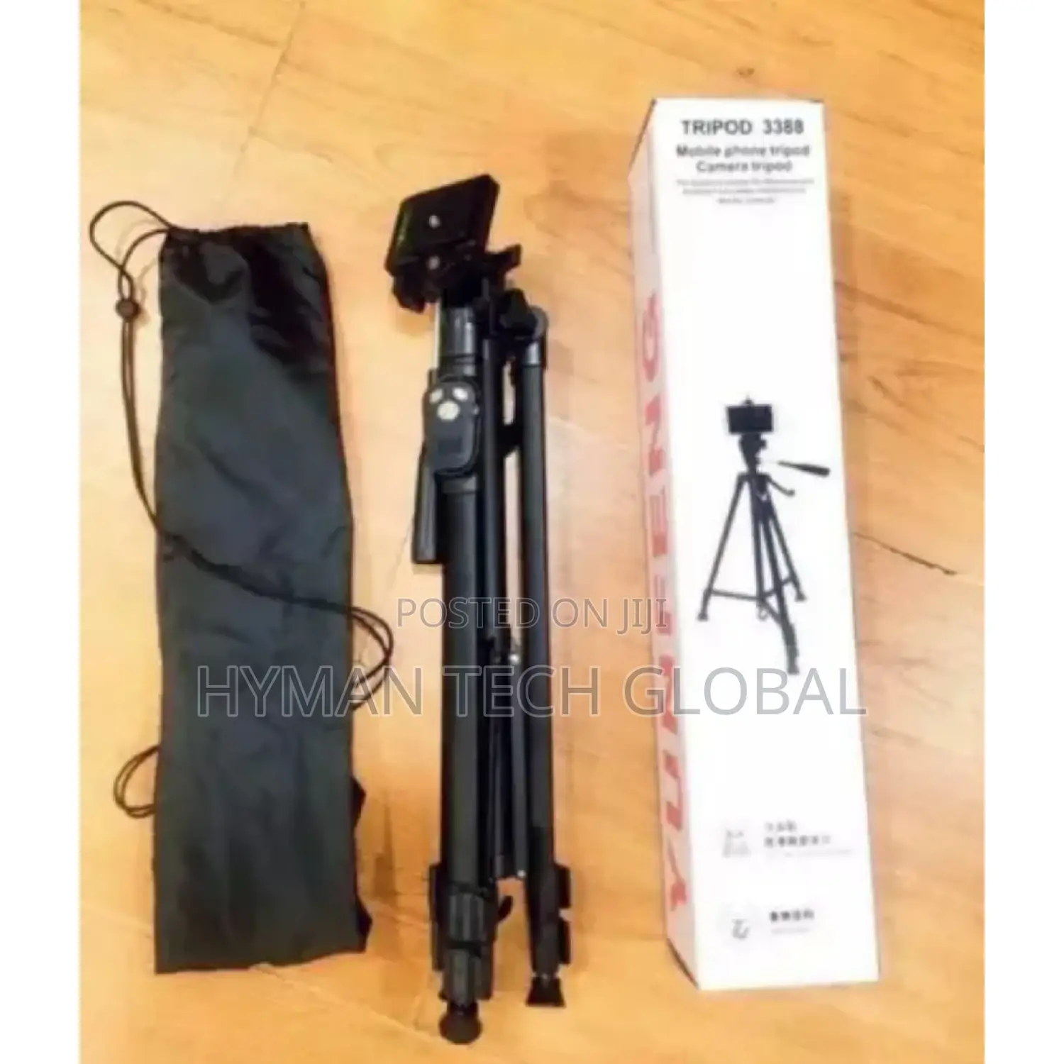 Yunteng3388 Adjustable Phone Camera Tripod Stand With Remote