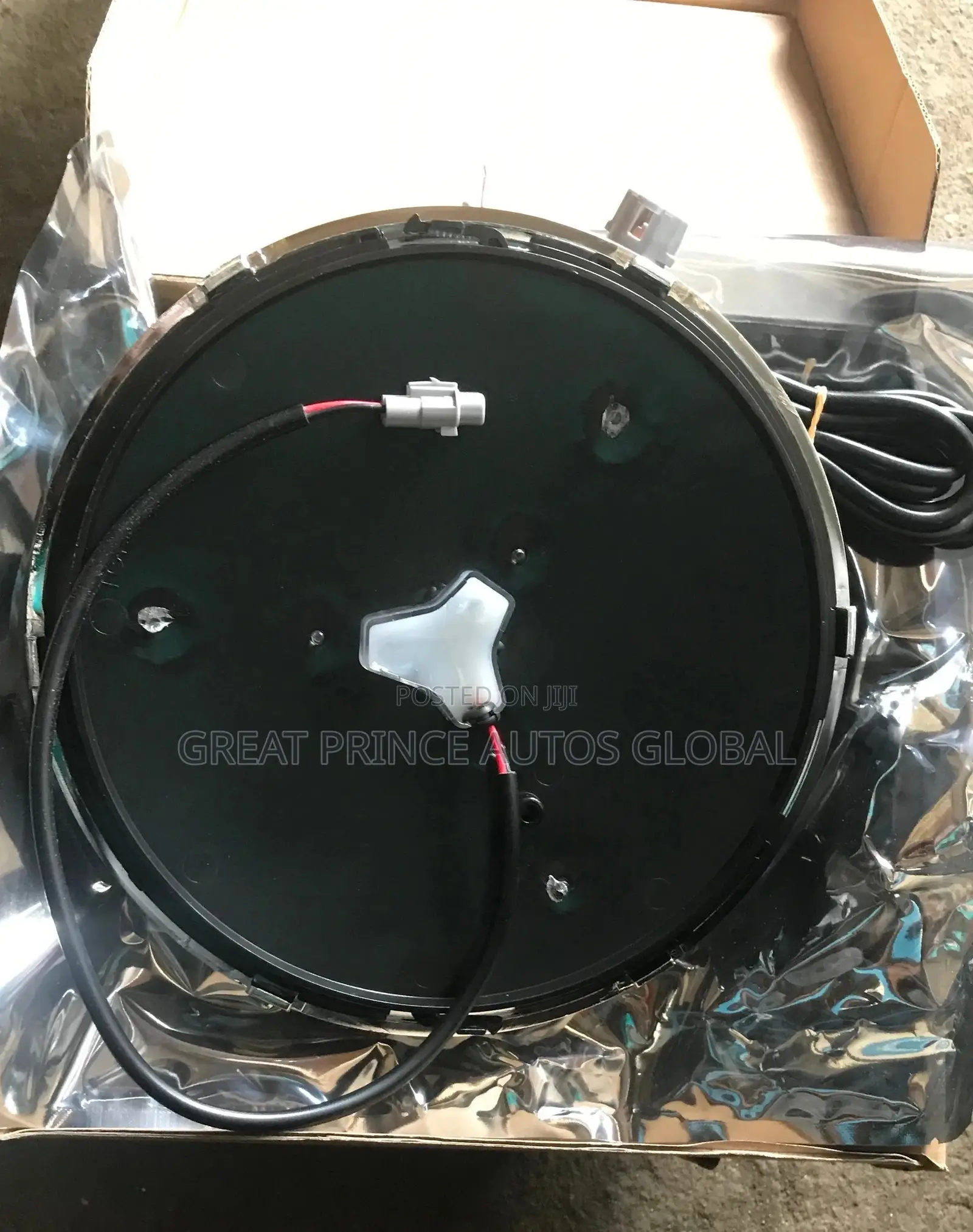 Front Grill Star Logo With Light Glass for Gle/GLC