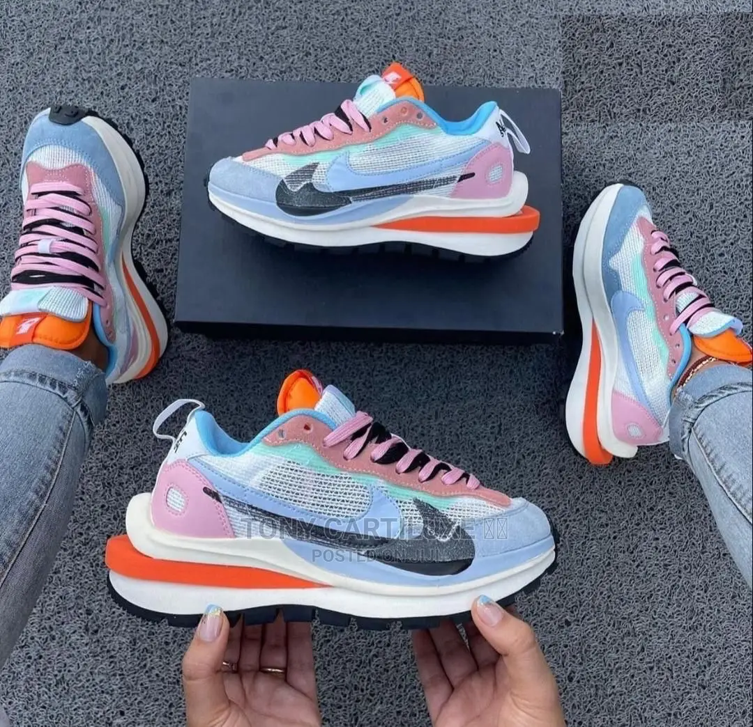 Nike X Sacai Vaporwaffle Multicolor Sneaker