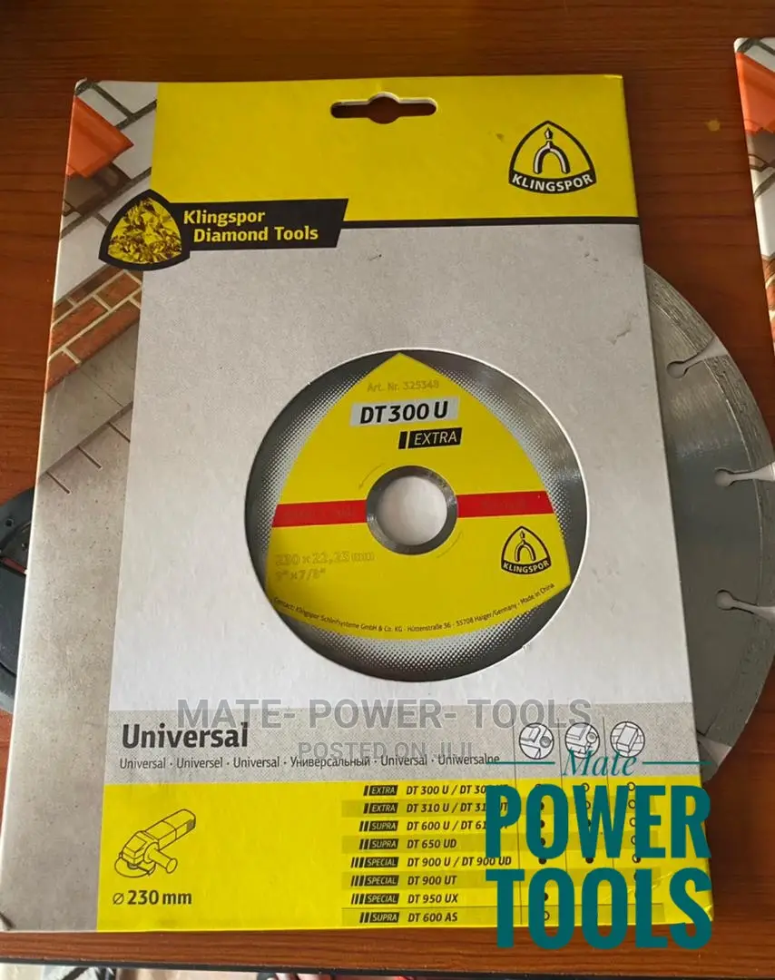 Klingspor Dt300u Extra Diamond Cutting Disc 230mm