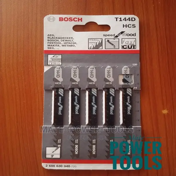 Bosch T144d Speed for Wood Jigsaw Blades (5 Pack)