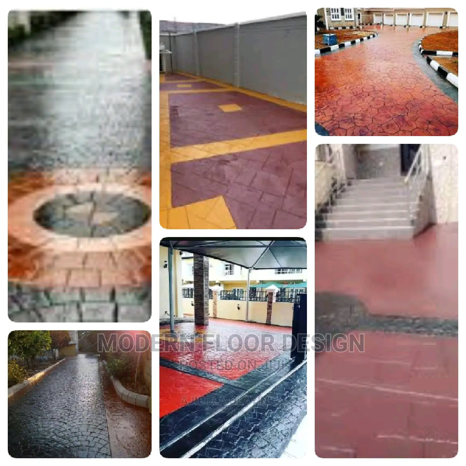 The Universe Stamps Floor