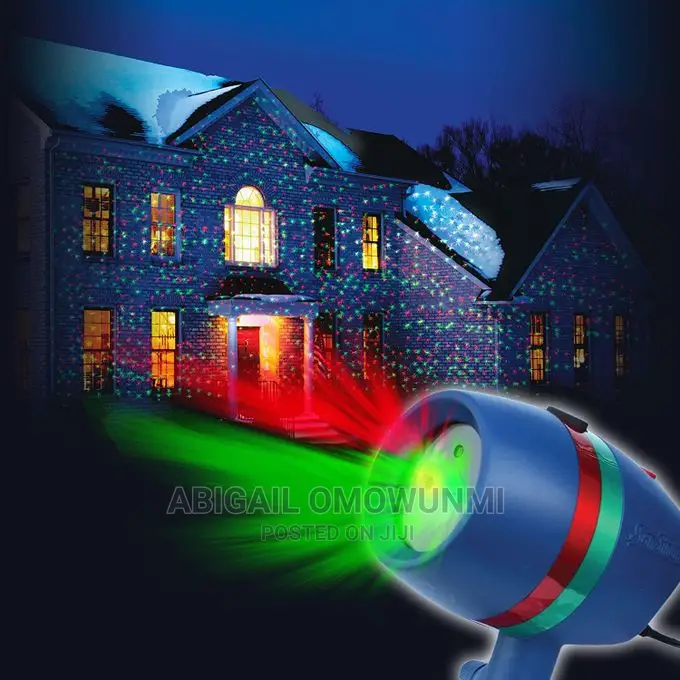 Star Laser Shower Light (Indoor / Outdoor Décor.