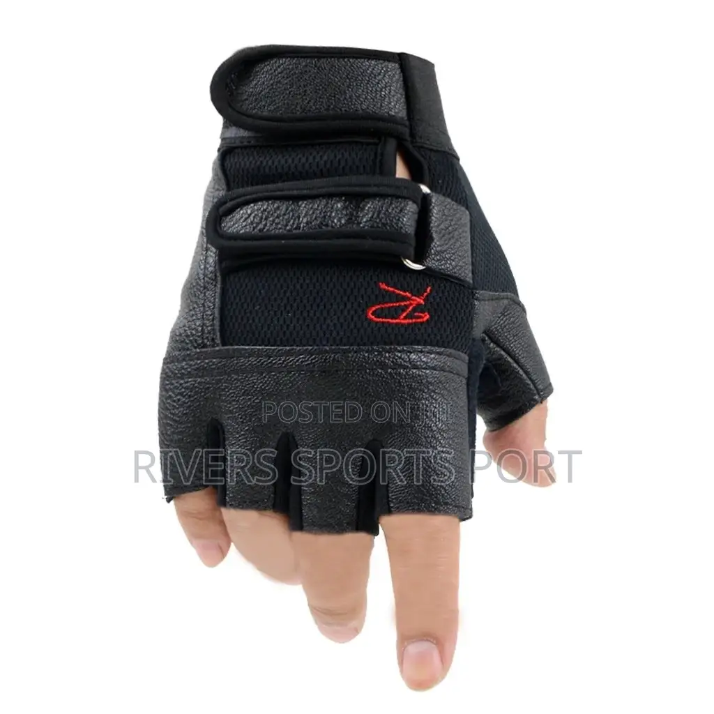 Men Women Fitness Gym Glove With Lengthen Wrist Strap