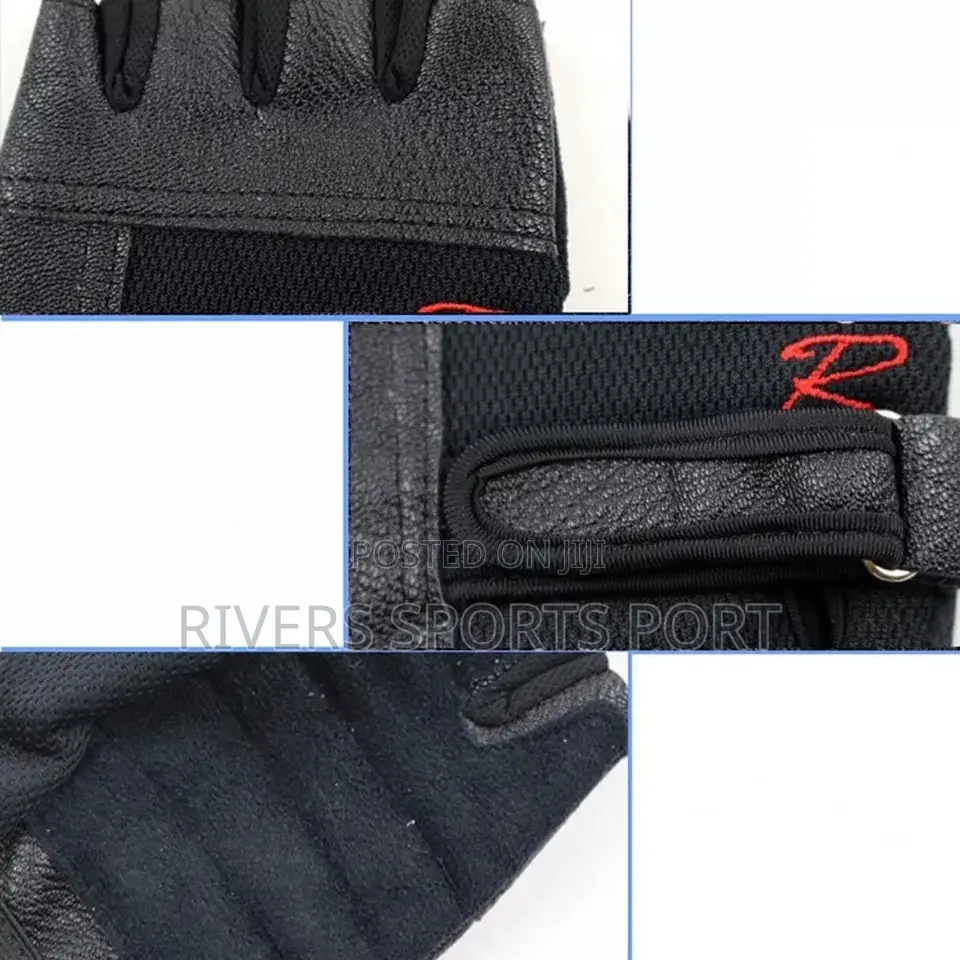 Men Women Fitness Gym Glove With Lengthen Wrist Strap