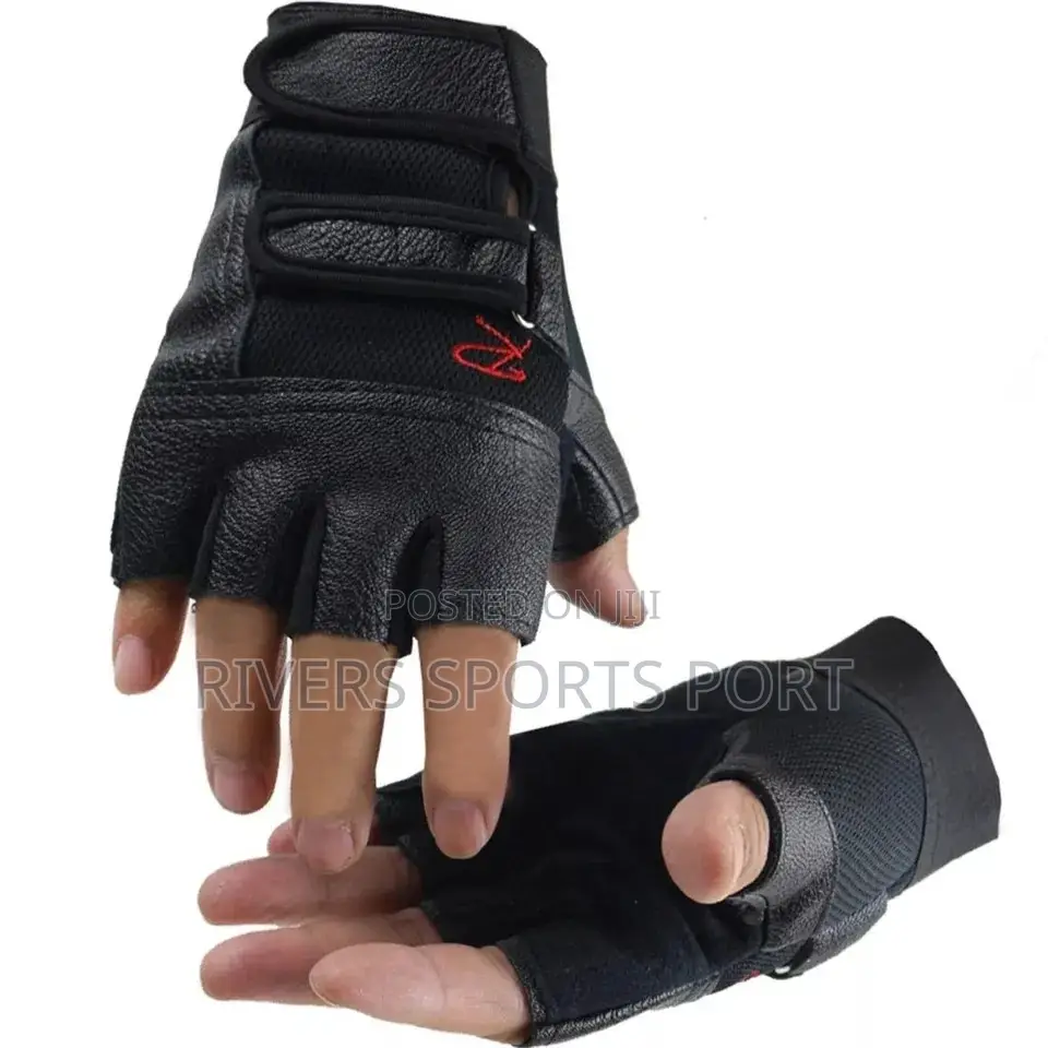Men Women Fitness Gym Glove With Lengthen Wrist Strap