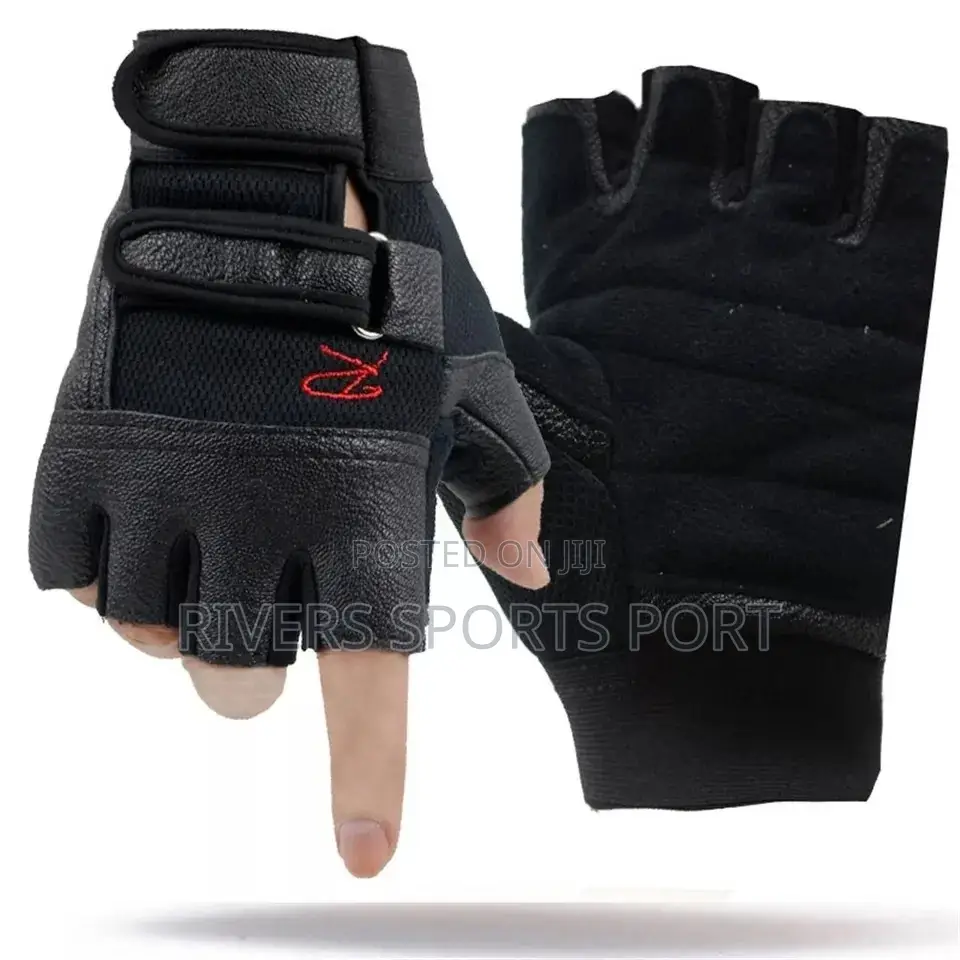 Men Women Fitness Gym Glove With Lengthen Wrist Strap