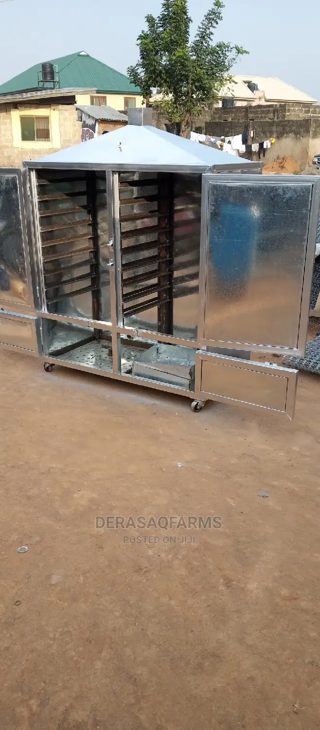 Galvanized Steel Smoking Machine for 250kg