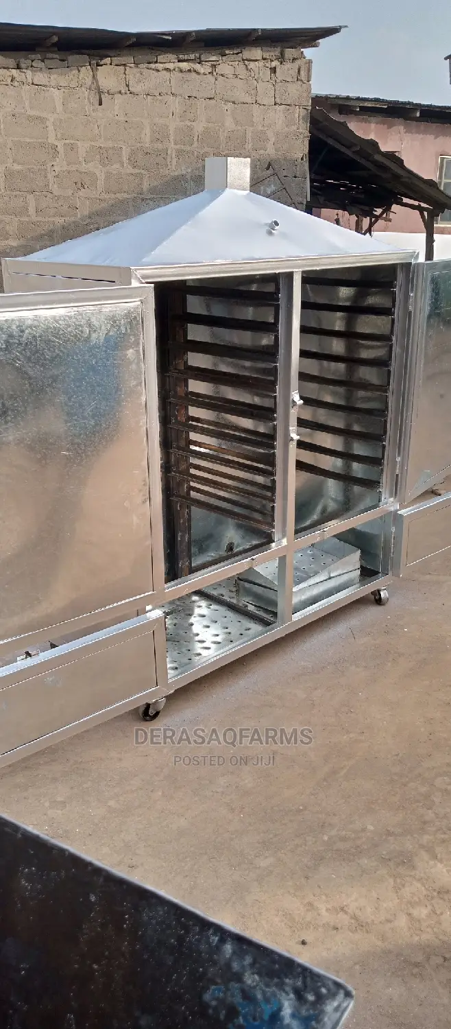 Galvanized Steel Smoking Machine for 250kg