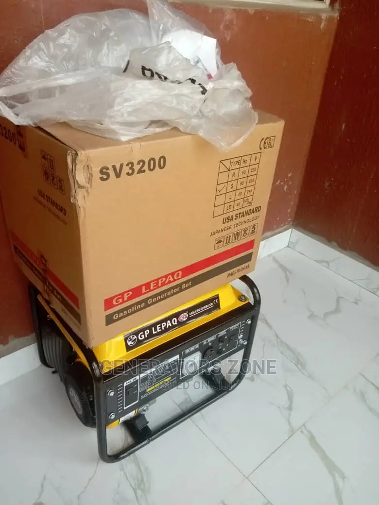 Elepaq Sv3200 1.5kva Gasoline Generator.