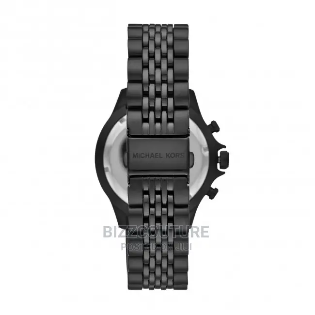 Original MICHAEL KORS Black Steel Watch Available in Store
