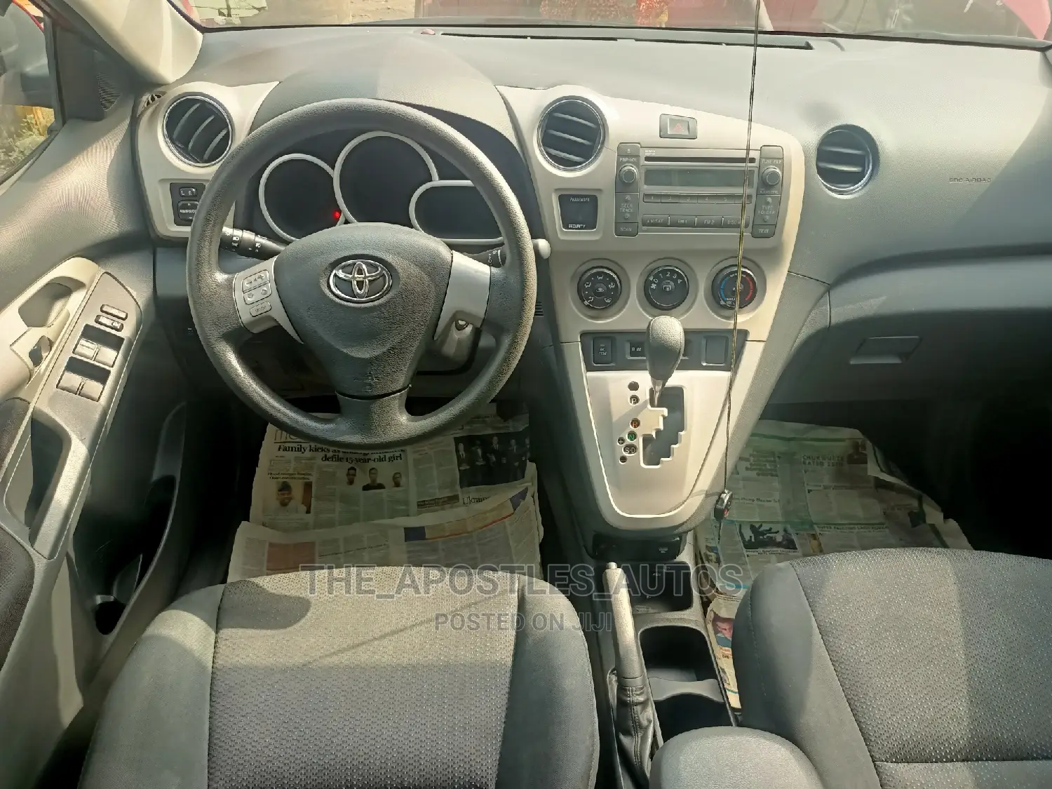 Toyota Matrix 2011 Red