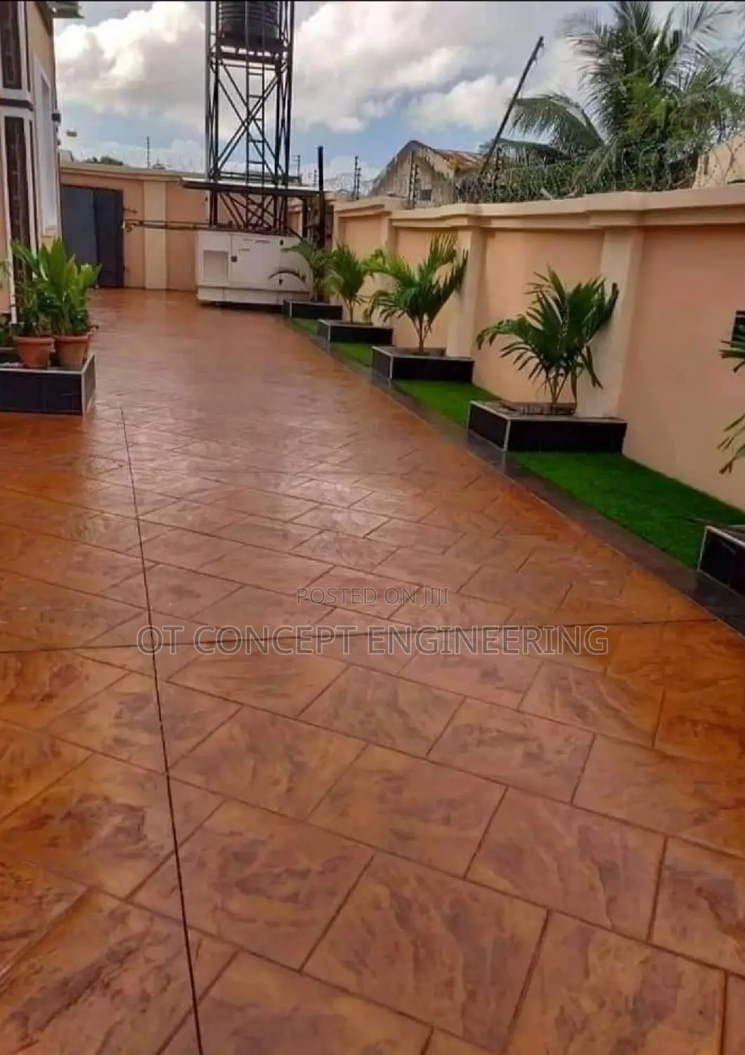 Concrete Stamped Floor
