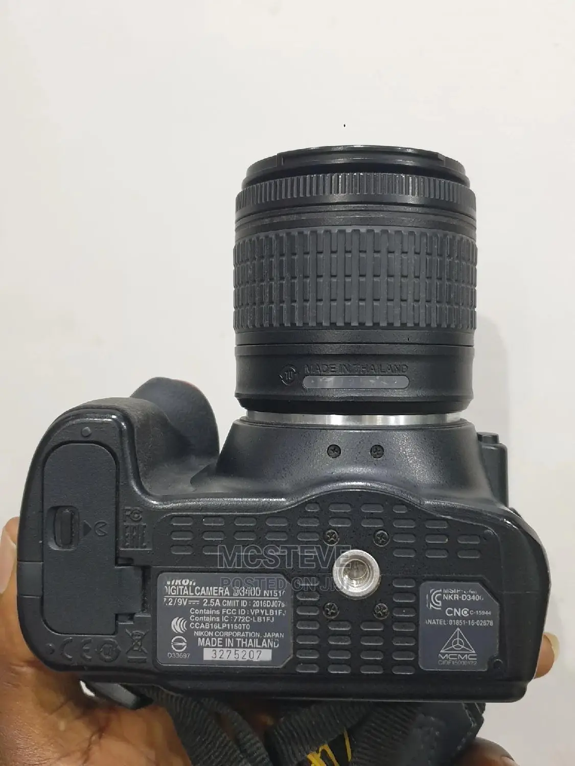 Nikon D3400 DSLR Camera With 18 - 55MM Lens