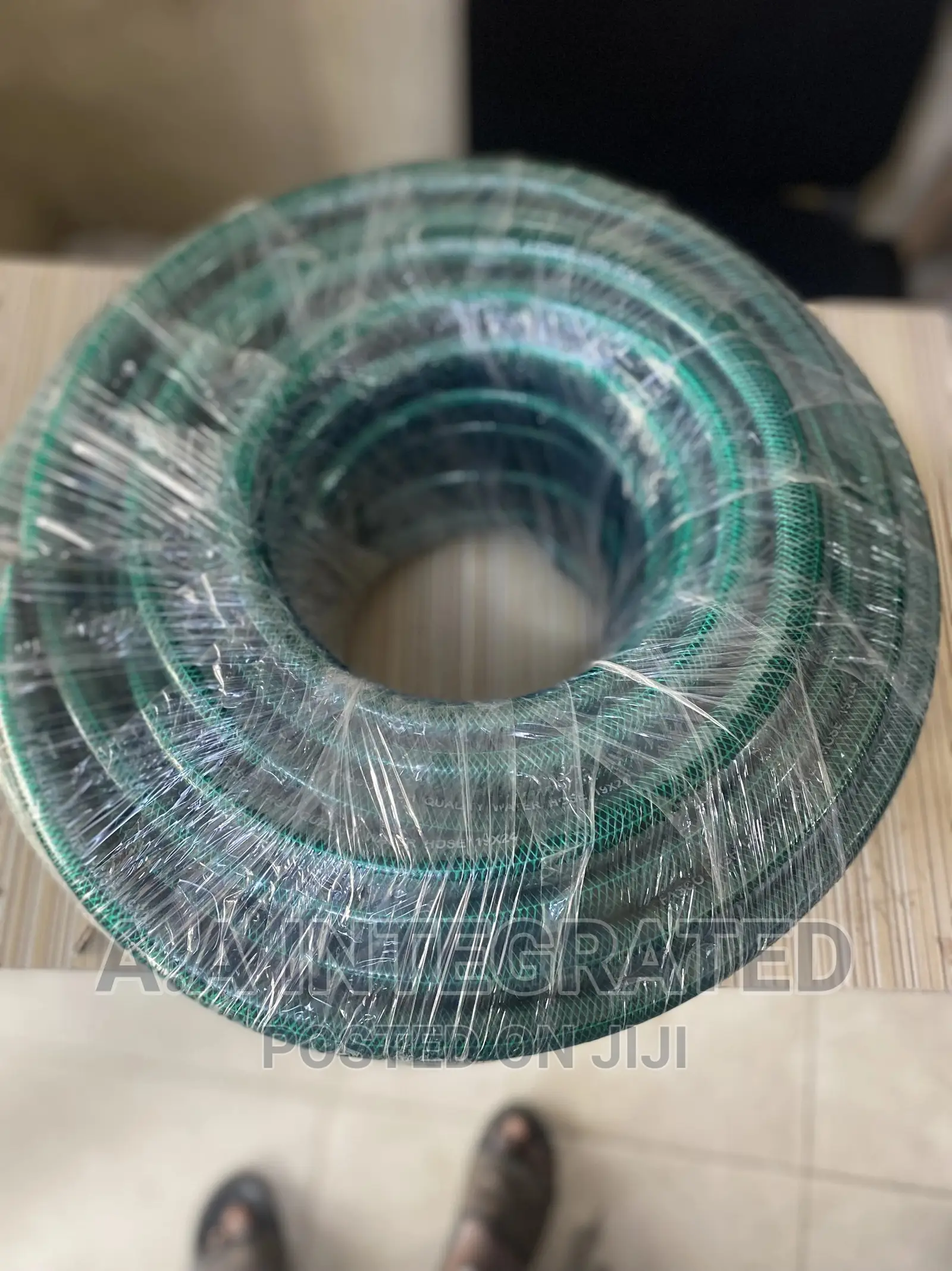 Green Water Hose 1”