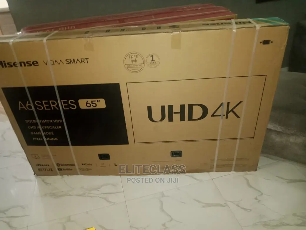 Brand New Hisense UHD SMART TV 65 Inches + Netflix