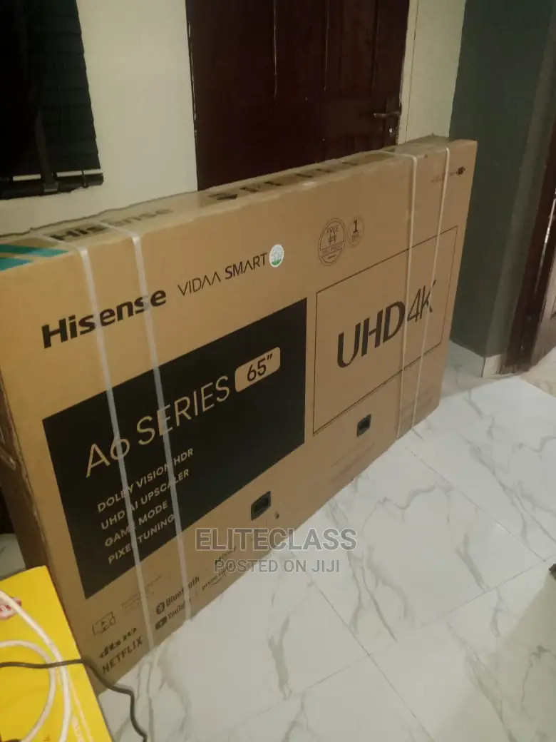 Hisense UHD4K Smart TV 65'' Brand New With App Store