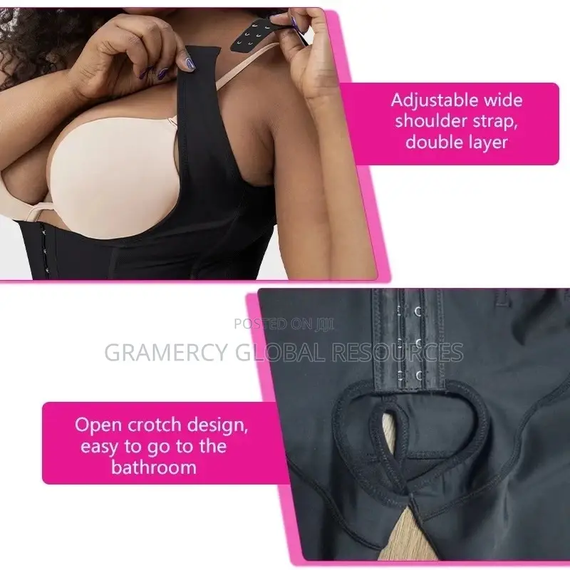 Post Lipo Shapewear Faja With Steel Bones Post Op Body Fajas