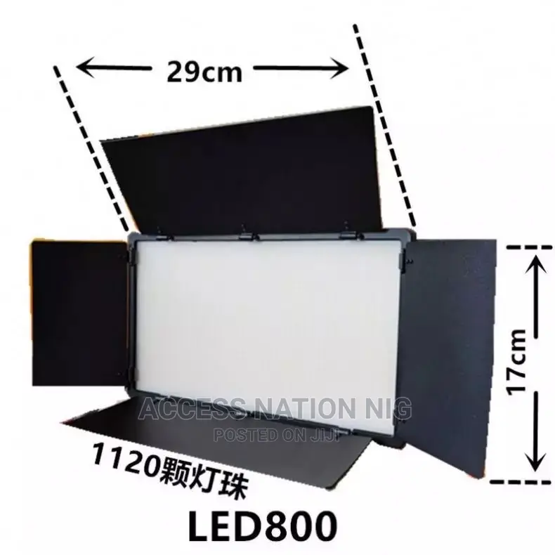 Led-800 Led Video Light Panel Bi-Color 3200- Photograph