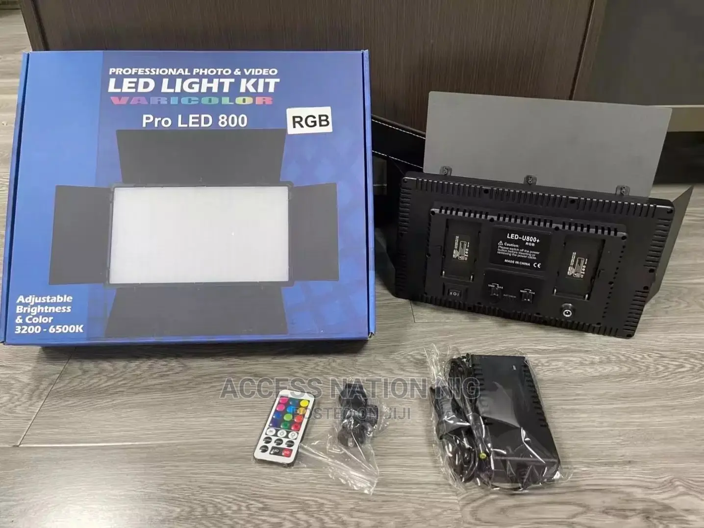 Led-800 Led Video Light Panel Bi-Color 3200- Photograph