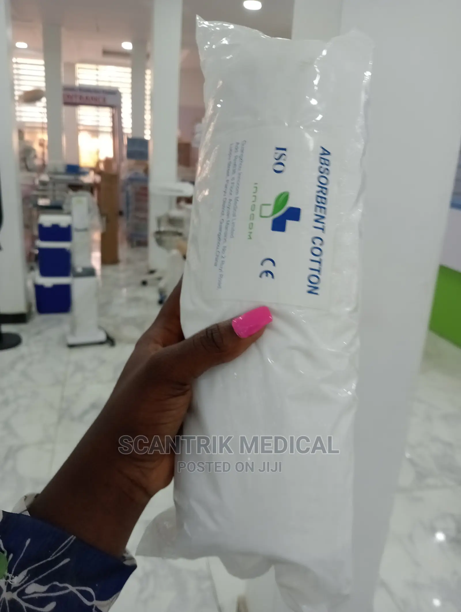 Absorbent Cotton for Hospital Use