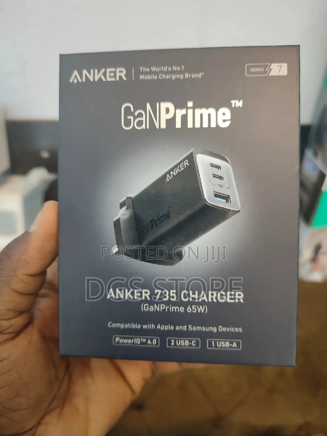 Anker Gan Prime 735 Series 7 65w Charger
