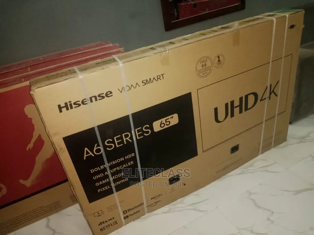 Brand New Hisense A6 Series VIDAA Including NETFLIX+YOUTUBE