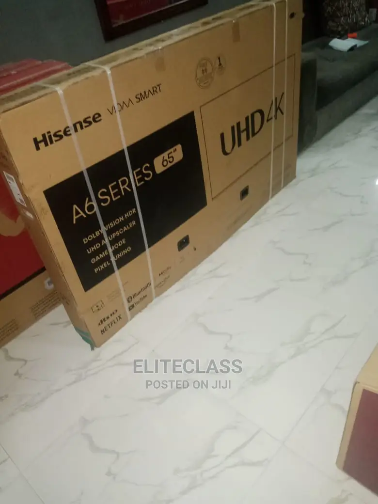Brand New Hisense 65'' A6 Series VIDAA Smart TV
