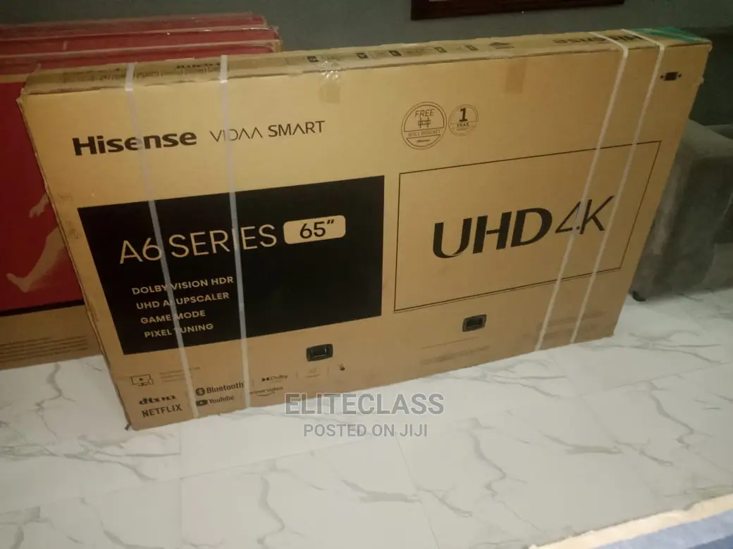 Brand New Hisense A6 Series UHD SMART TV With Netflix