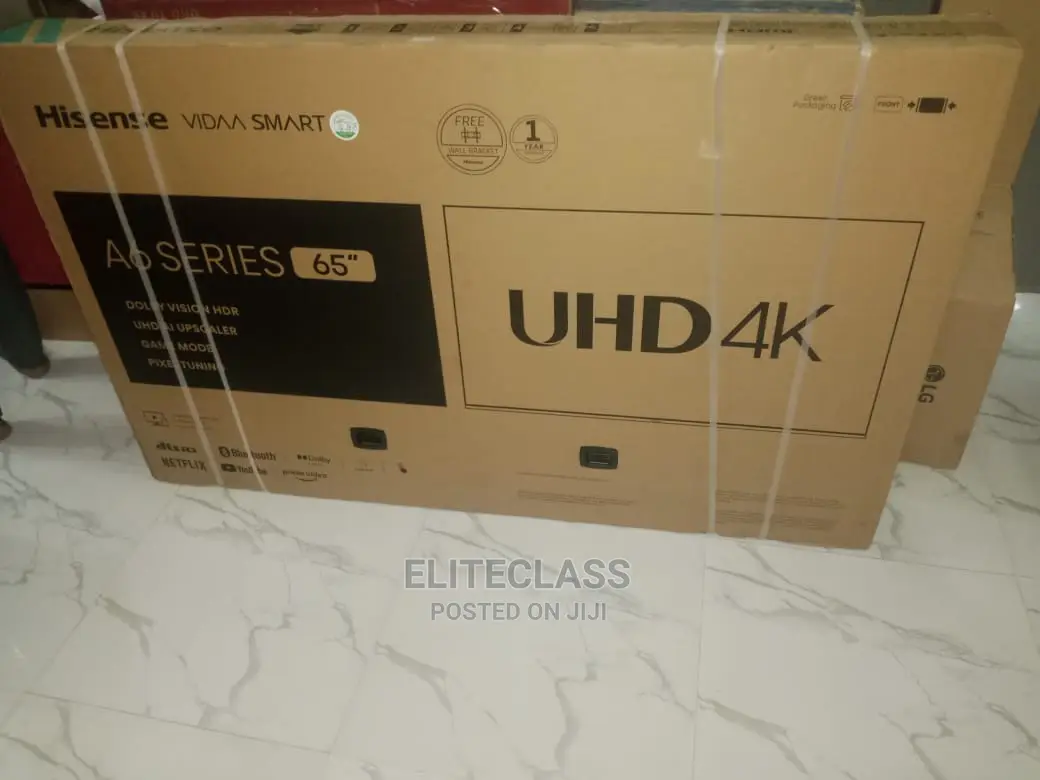 A6 Series Hisense Smart TV Uhd Including Netflix+ Youtube