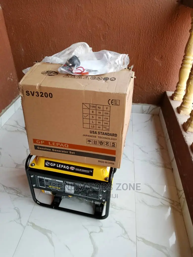 Elepaq Manual Start Generator 1.5kva- Sv3200 Brand New