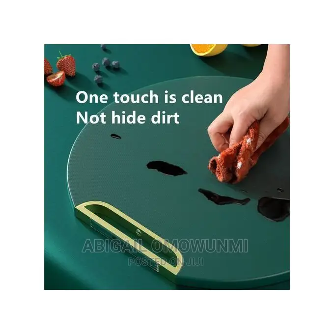 Mildew Proof Cutting Board Non-Slip Chopping Block Green