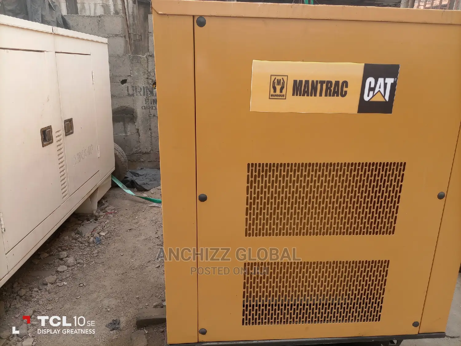 100kva Soundproof C.A.T Generator With Stamford Alternator
