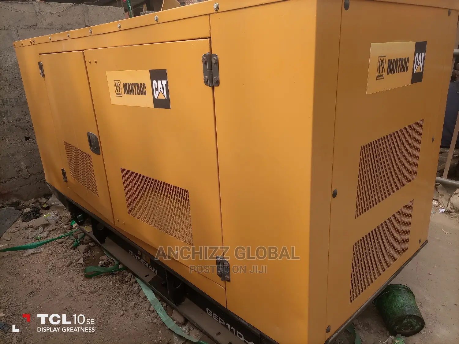 100kva Soundproof C.A.T Generator With Stamford Alternator