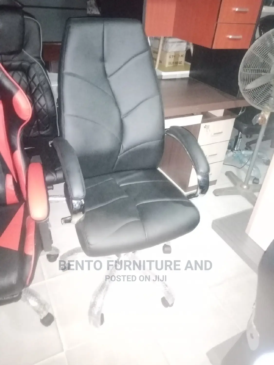 Office Leather Swivel Chair