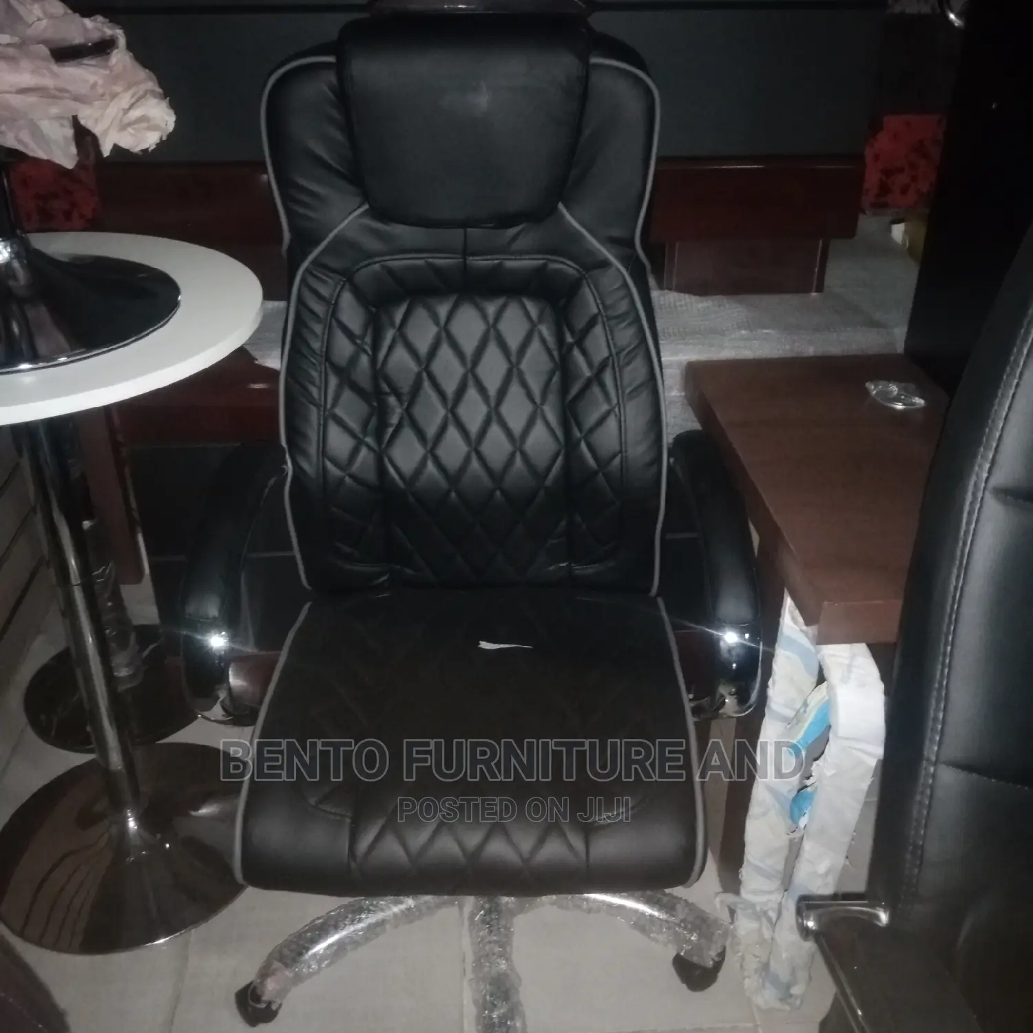 Office Leather Swivel Chair