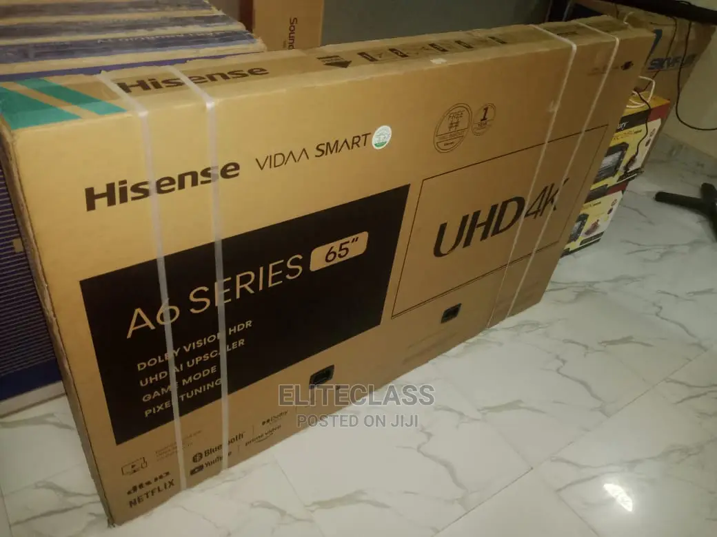 Introducing the New Hisense Vidaa 65 Inches UHD Smart TV