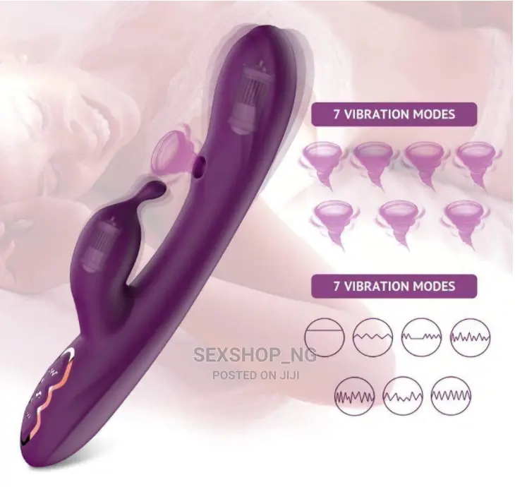 3in1 Sucking, G-Spot, Rabbit Vibrator, Plus Clit Stimulator