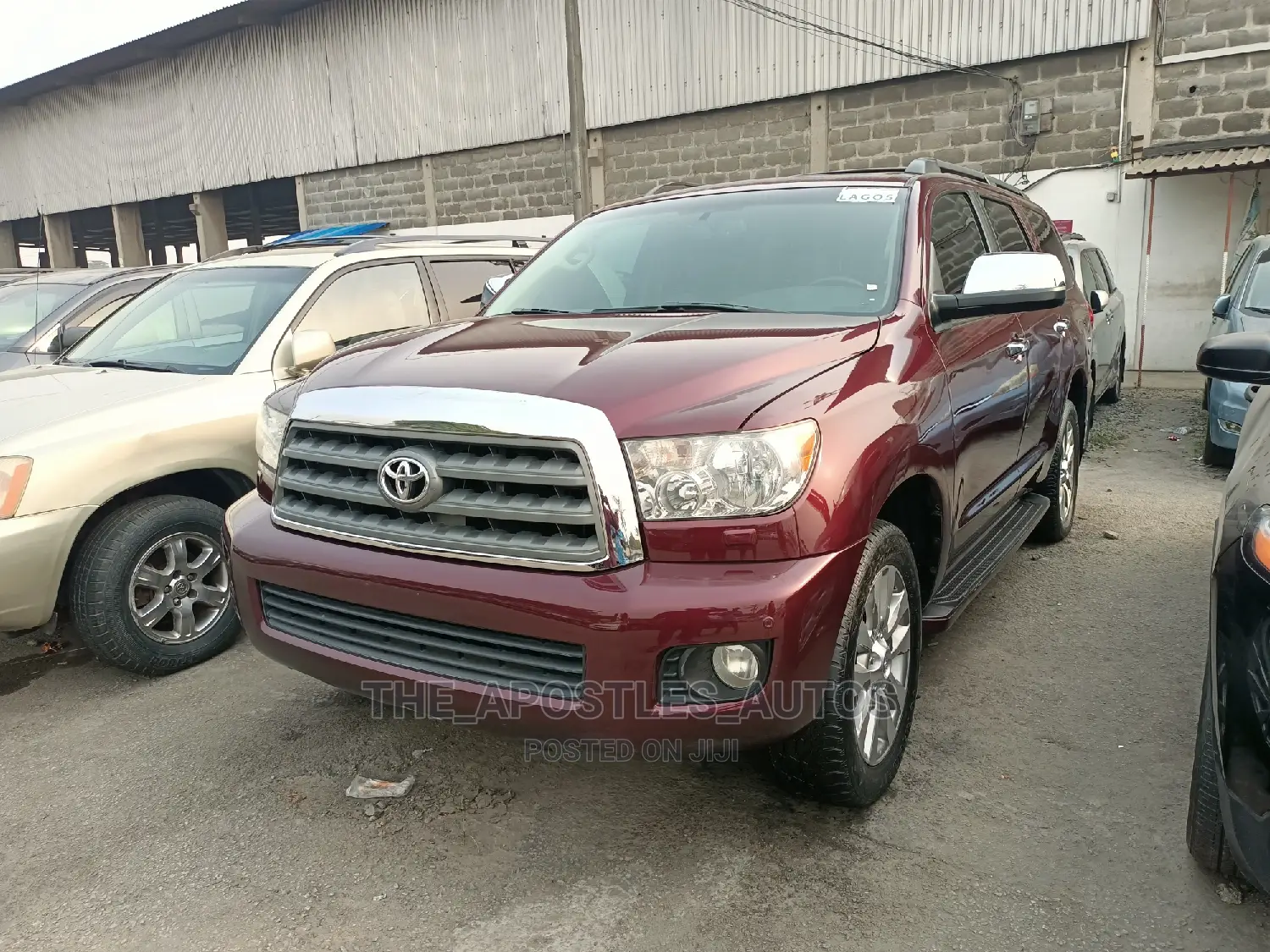Toyota Sequoia 2011 Burgundy