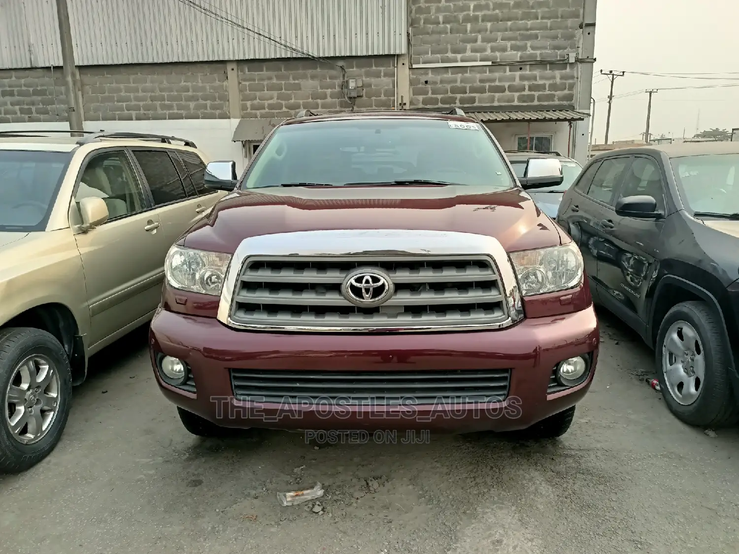 Toyota Sequoia 2011 Burgundy