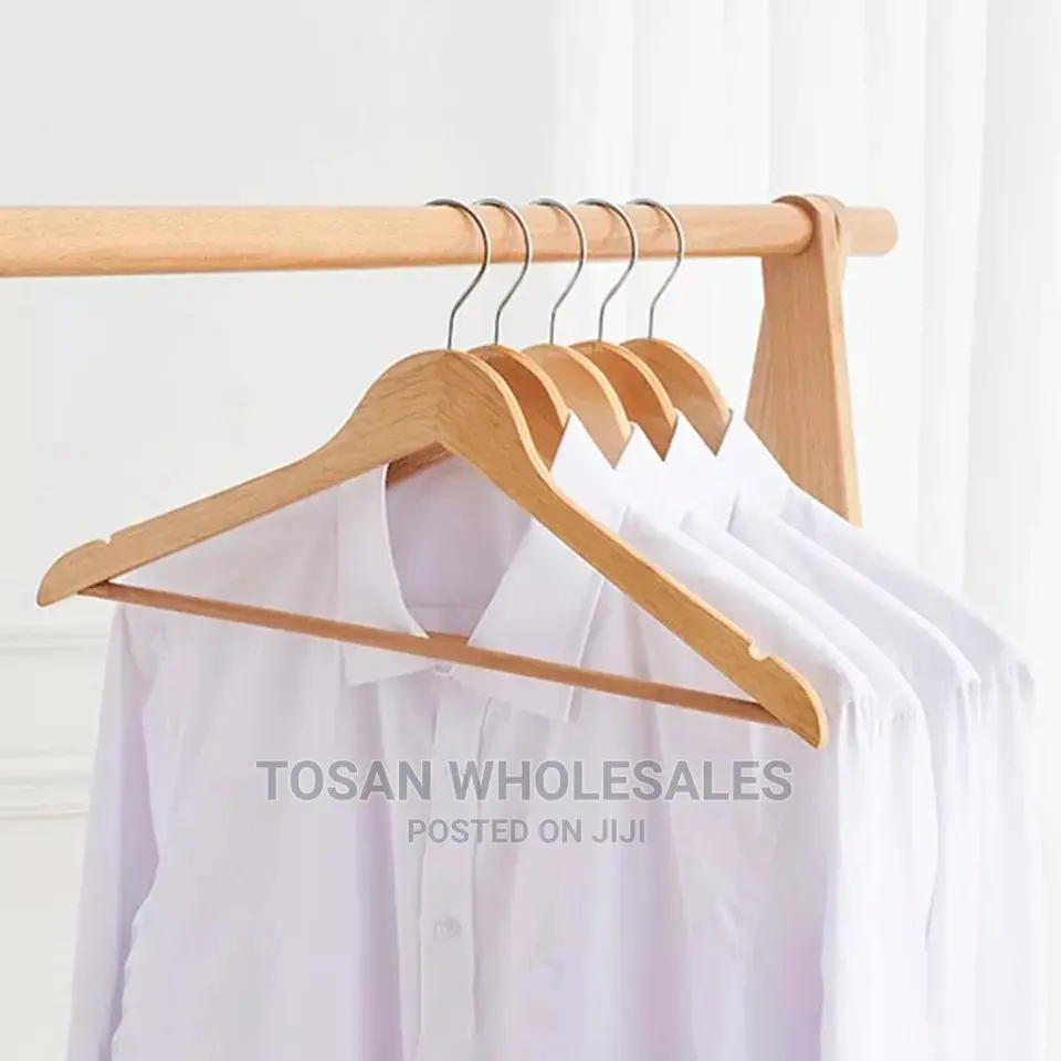 10 Pcs Wooden Hanger