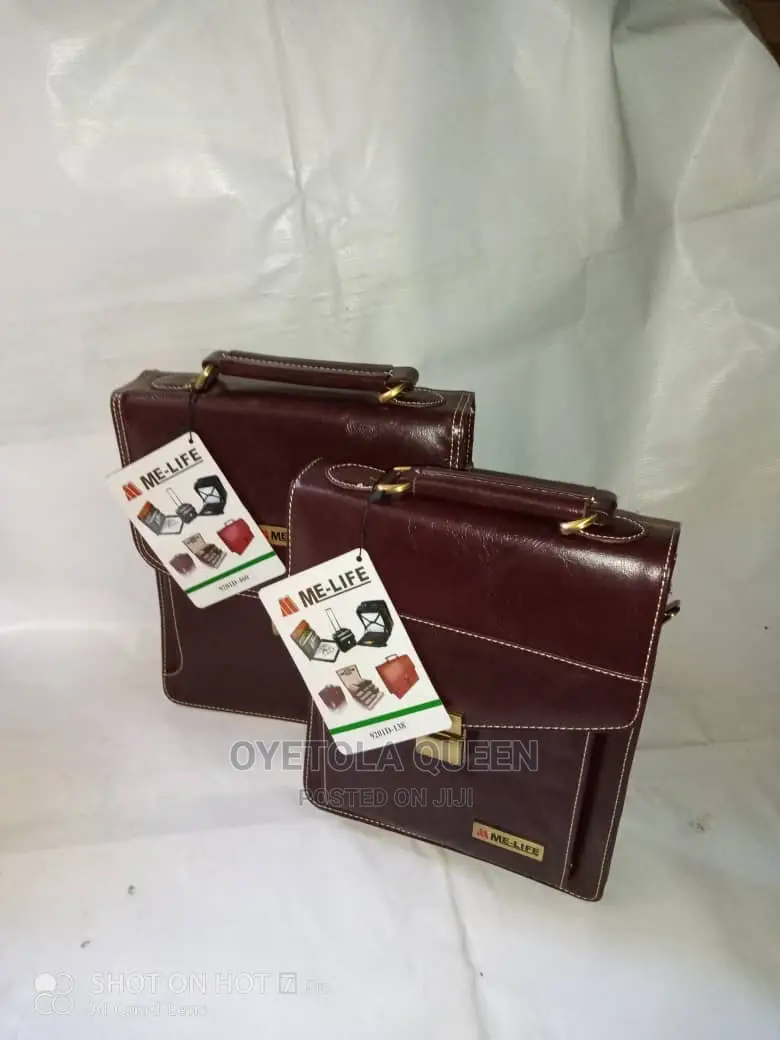 Quality Leather Small Briefcase for Business