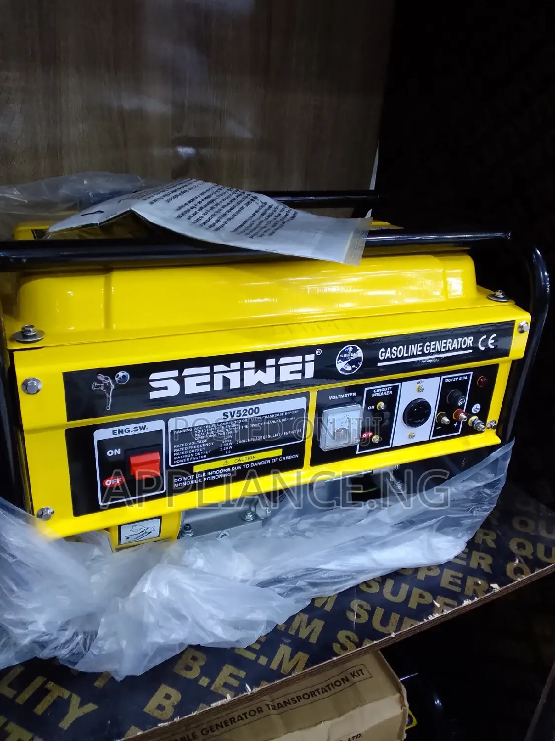 Senwei Generator SV5200 3.5kva