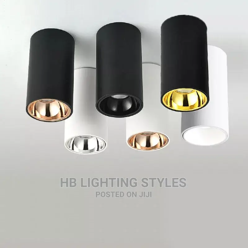 Cylinder Rose Gold LED Spotlight