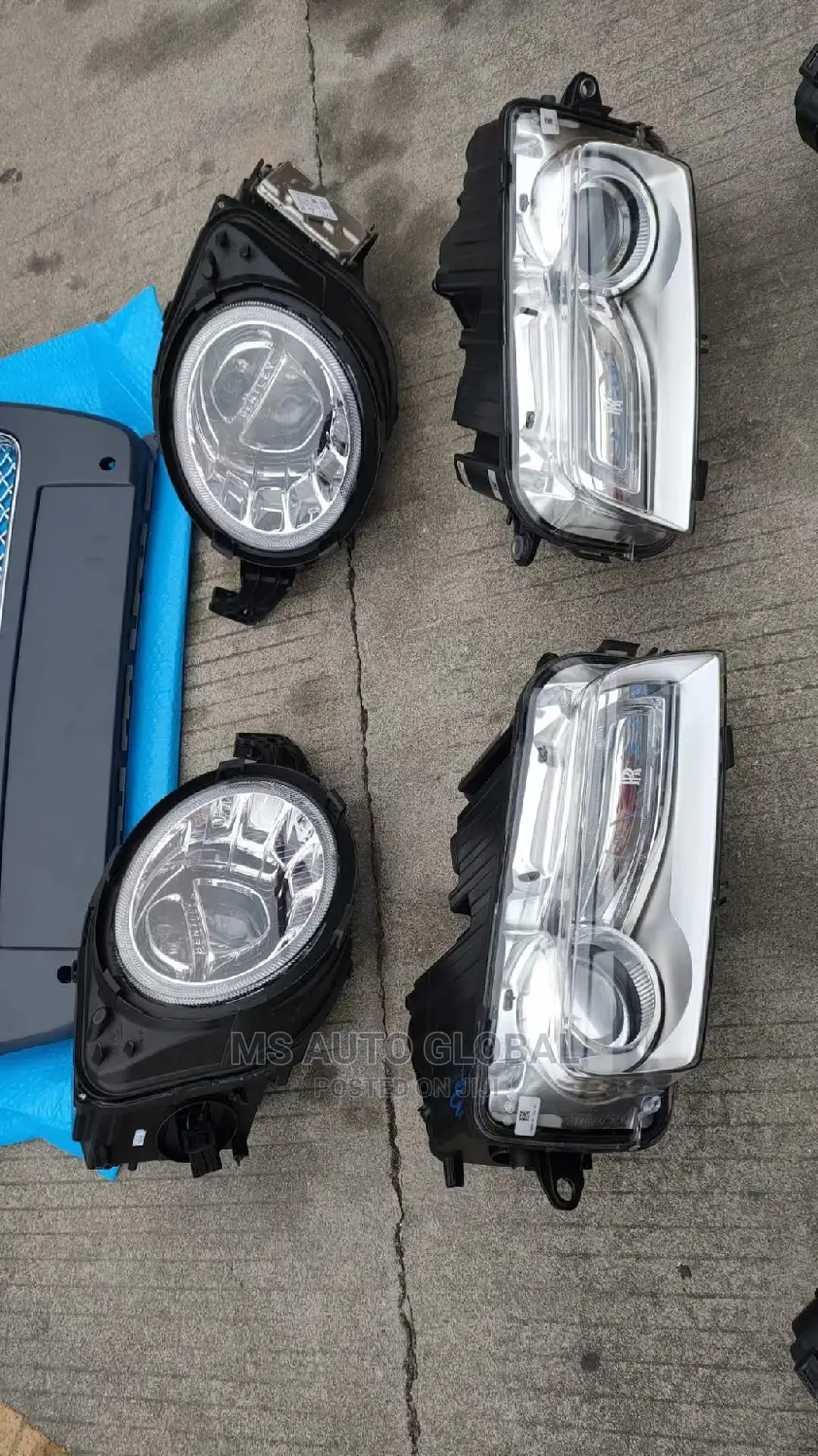 Rolls Royce Bentley Porsche Headlights and Front Grille