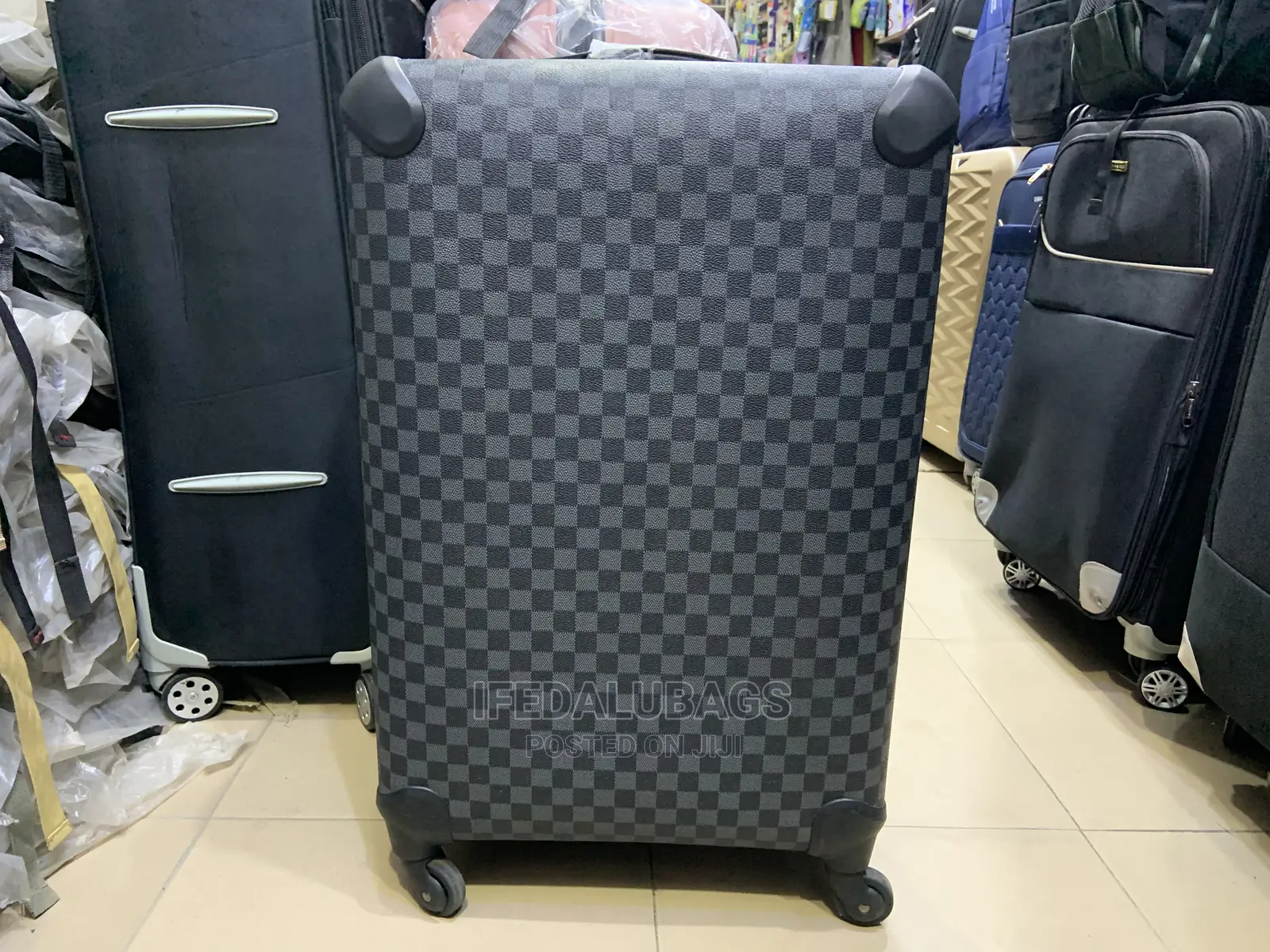 Medium Size Imported Louis Vuitton Traveling Luggage
