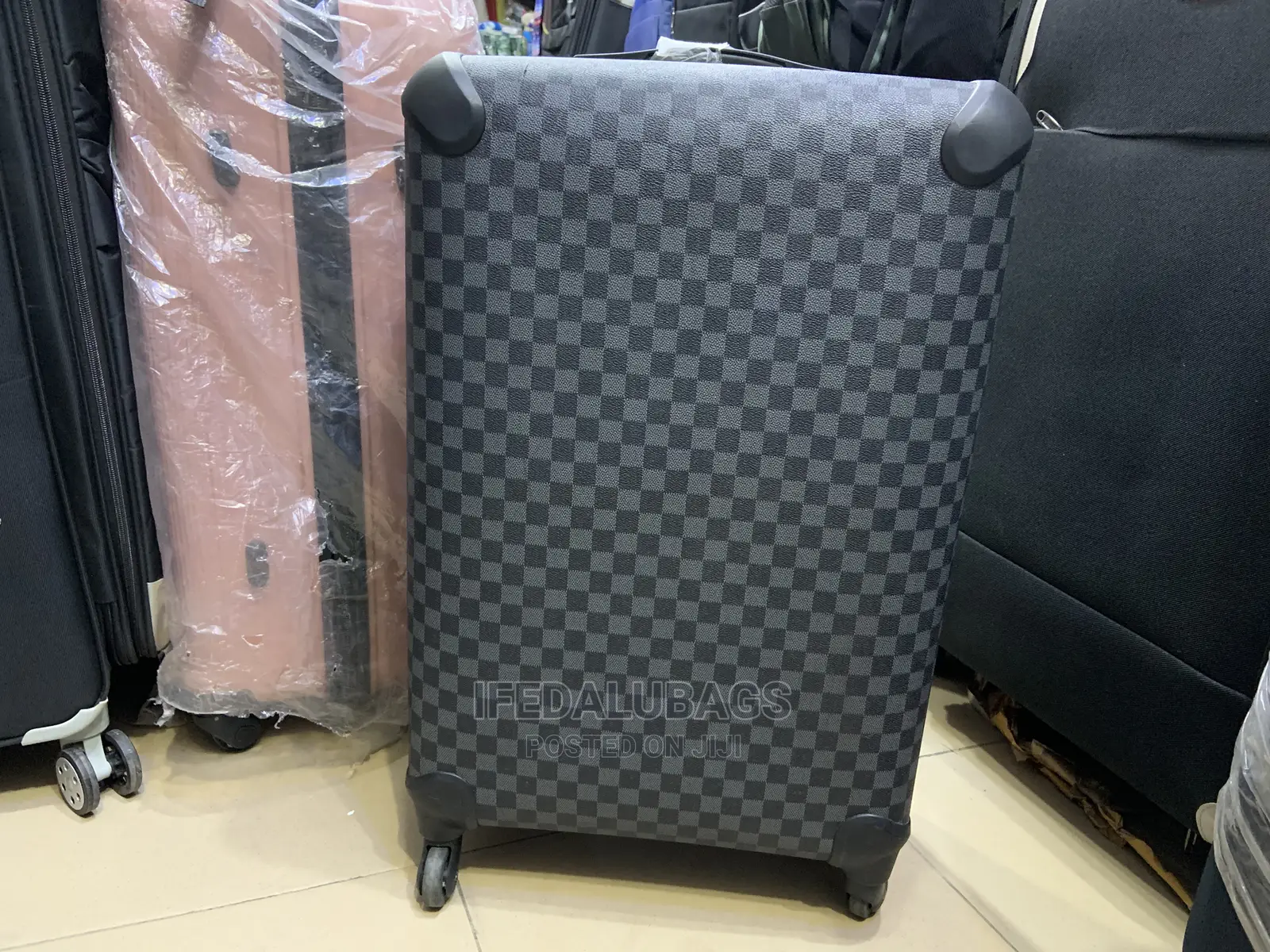 Medium Size Imported Louis Vuitton Traveling Luggage