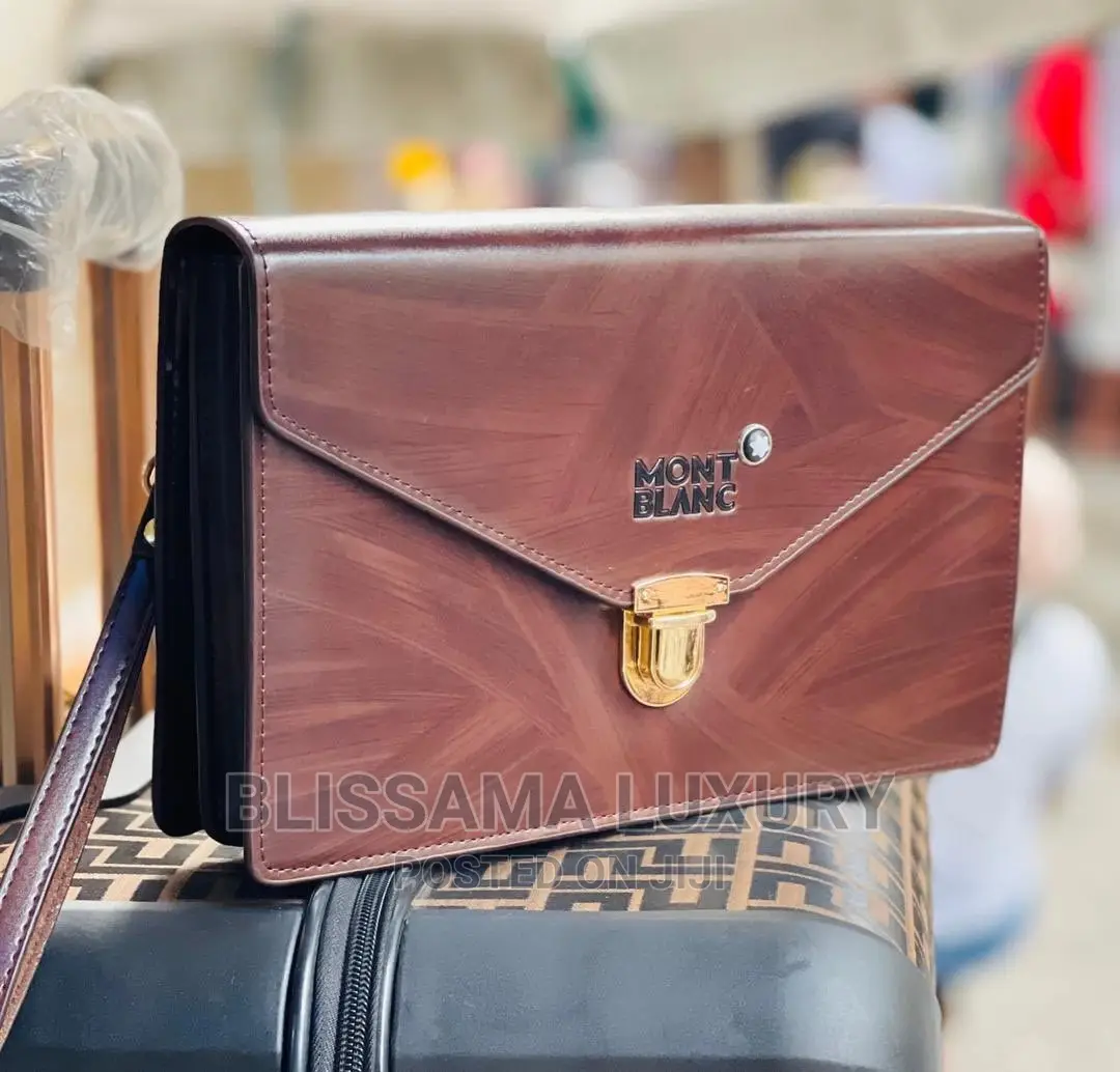 Luxury Mont Blanc Men Purse