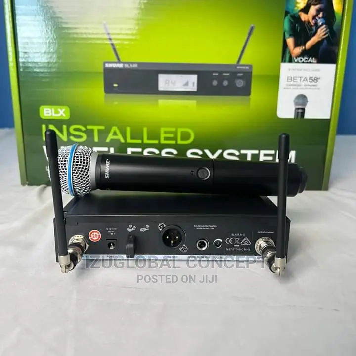 Shure BLX24R/BETA 58 Wireless Microphone System