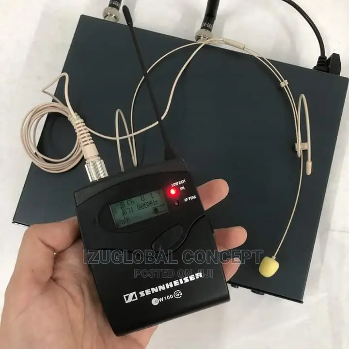 Sennheiser Original Ew 100 G3 Le Headset Wireless Microphone